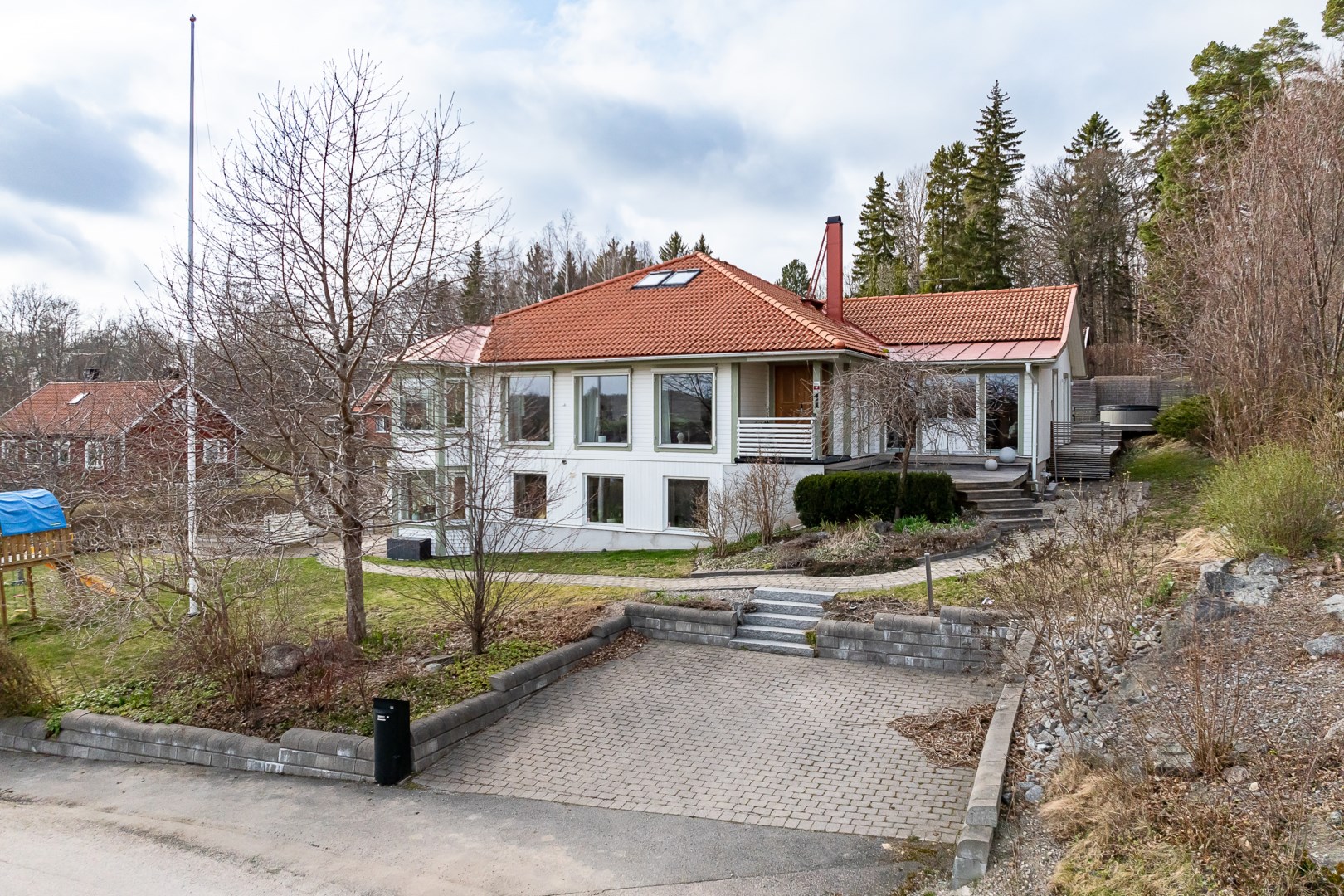 Bostadsbild från Skogsvägen 1, Kommande i Örsundsbro, Enköping