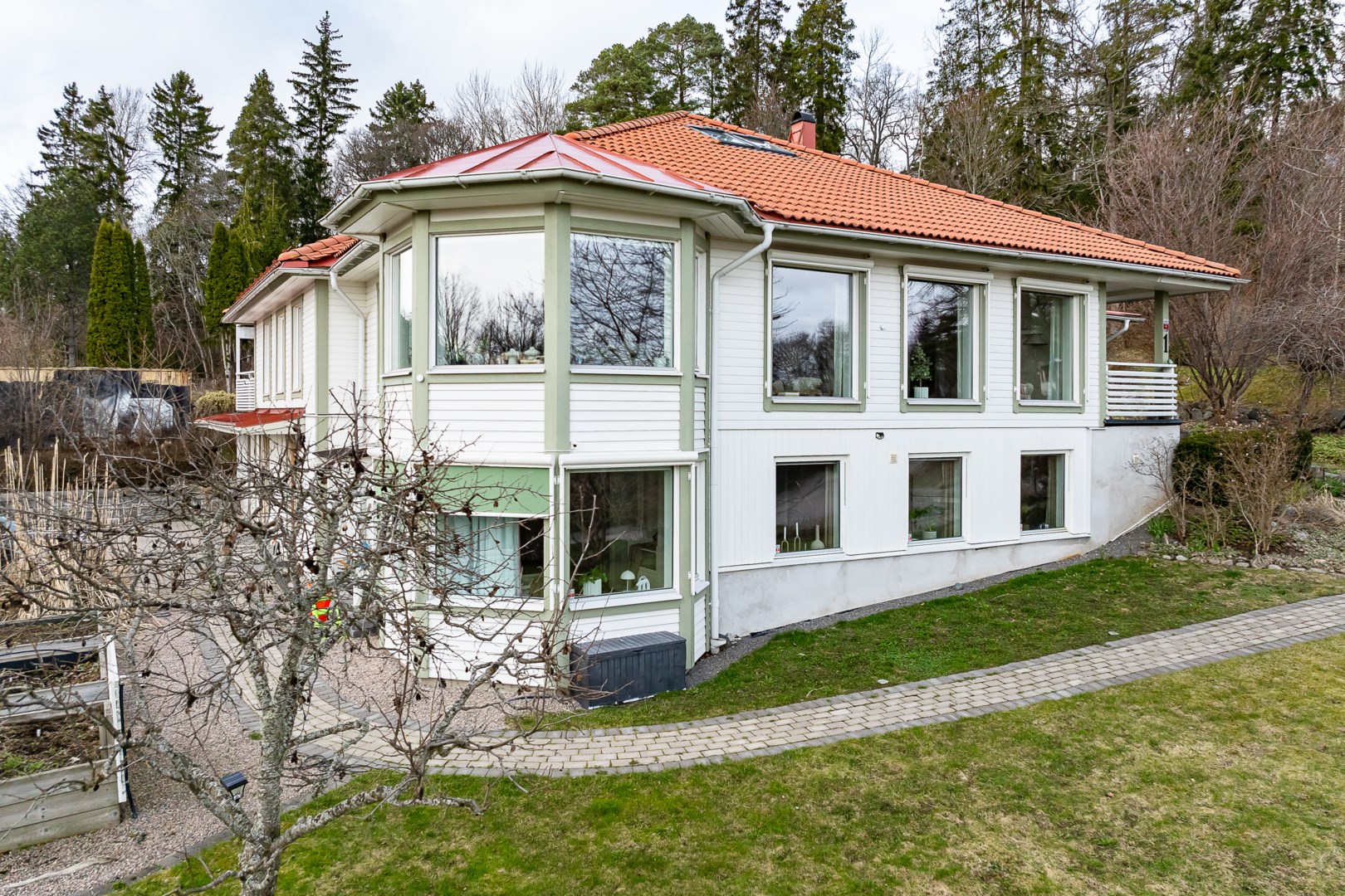 Bostadsbild från Skogsvägen 1, Kommande i Örsundsbro, Enköping