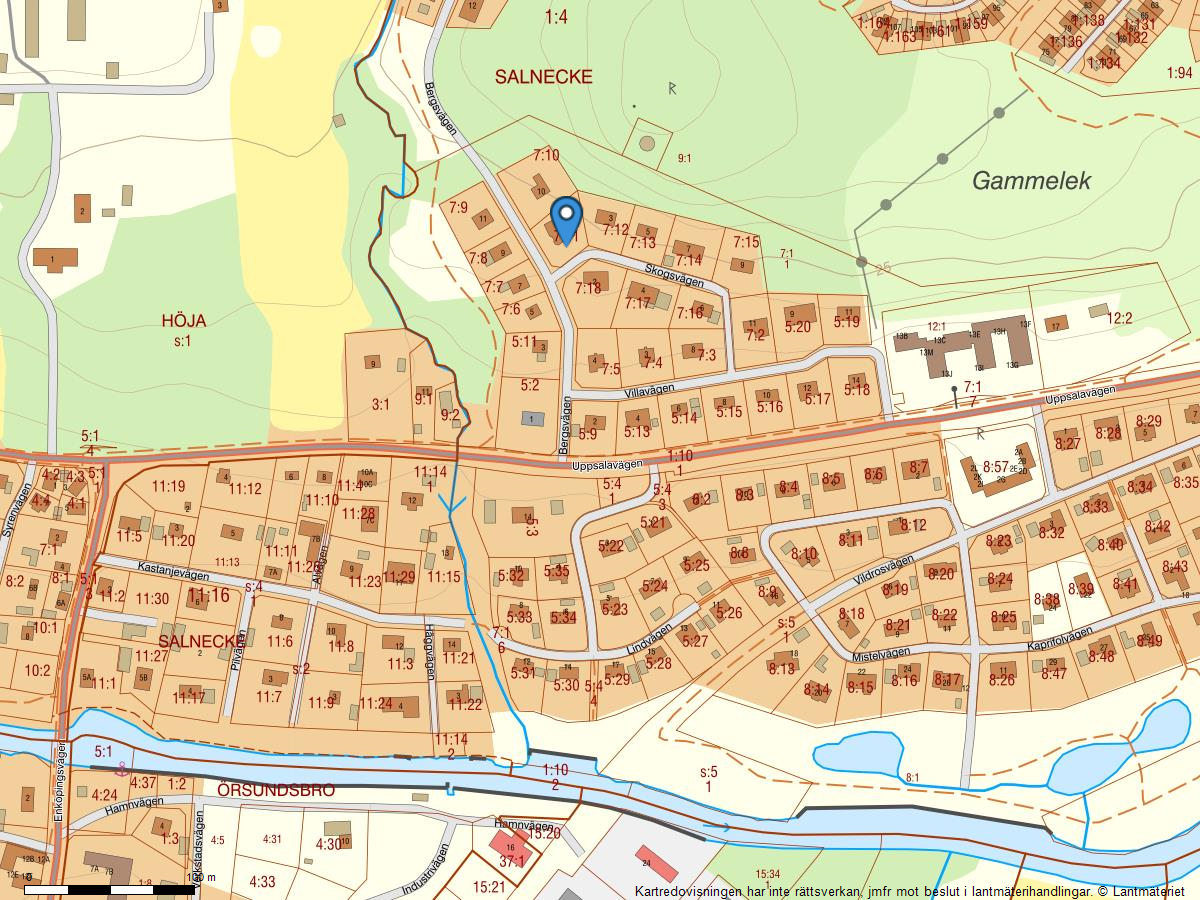 Bostadsbild från Skogsvägen 1, Kommande i Örsundsbro, Enköping