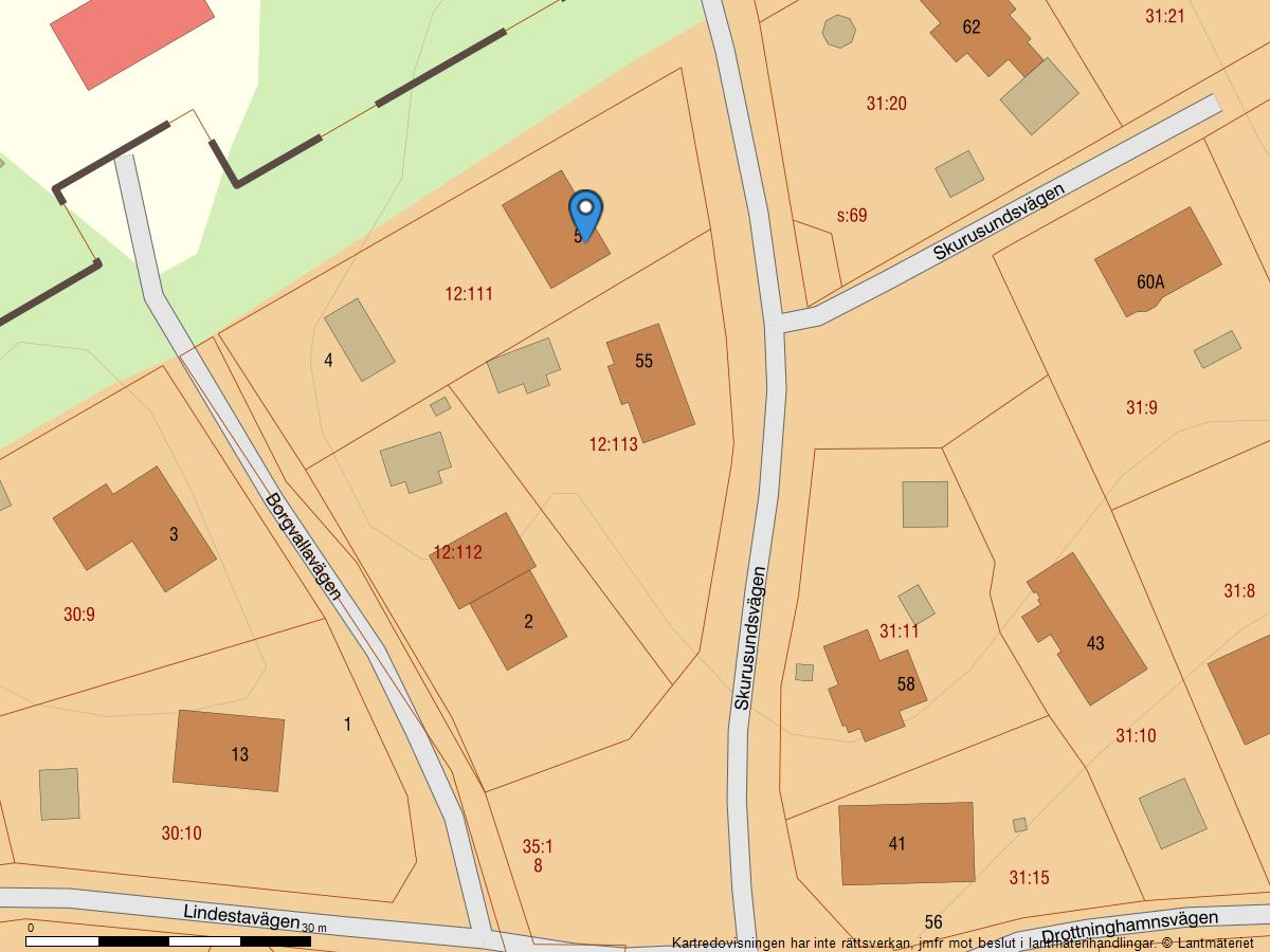 Bostadsbild från Skurusundsvägen 57, Såld i Skuru, Nacka