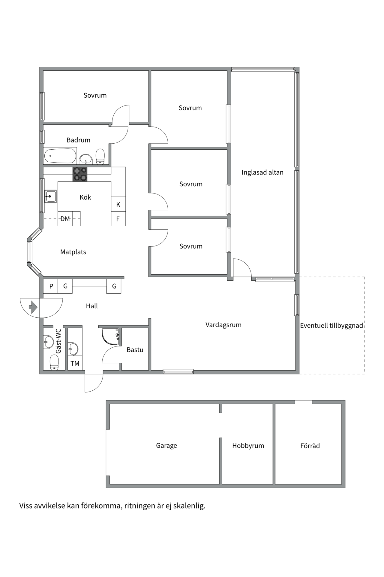 Bostadsbild från Bunsövägen 26, Såld i Krokhöjden, Nacka