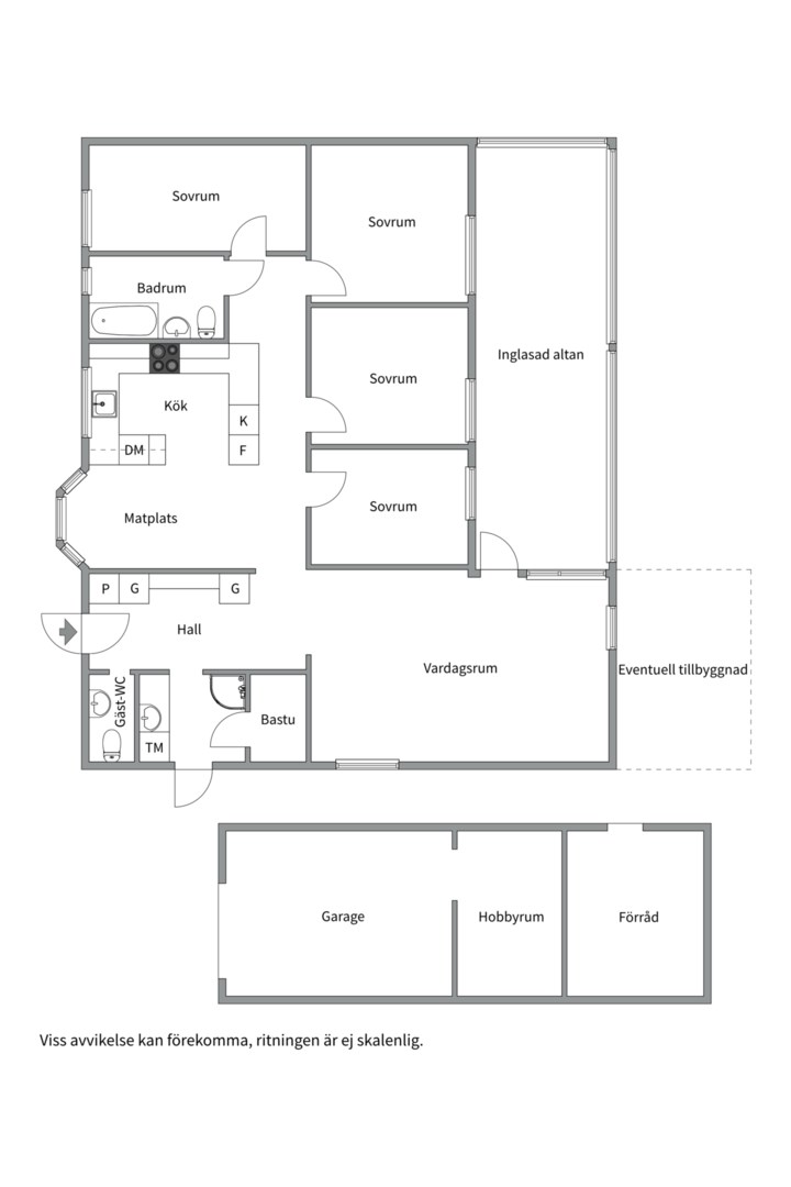 Bostadsbild från Bunsövägen 26, Såld i Krokhöjden, Nacka