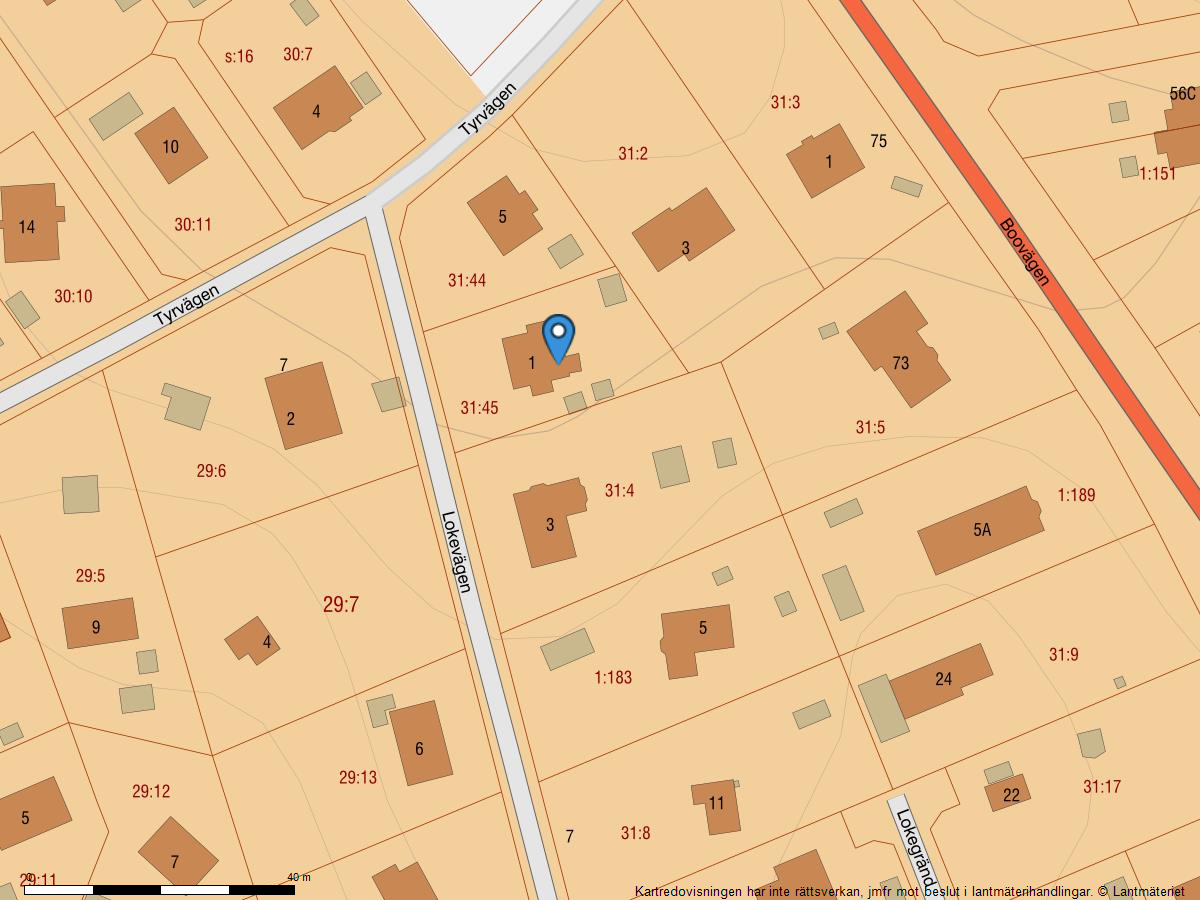 Bostadsbild från Lokevägen 1, Såld i Norra Lännersta, Nacka