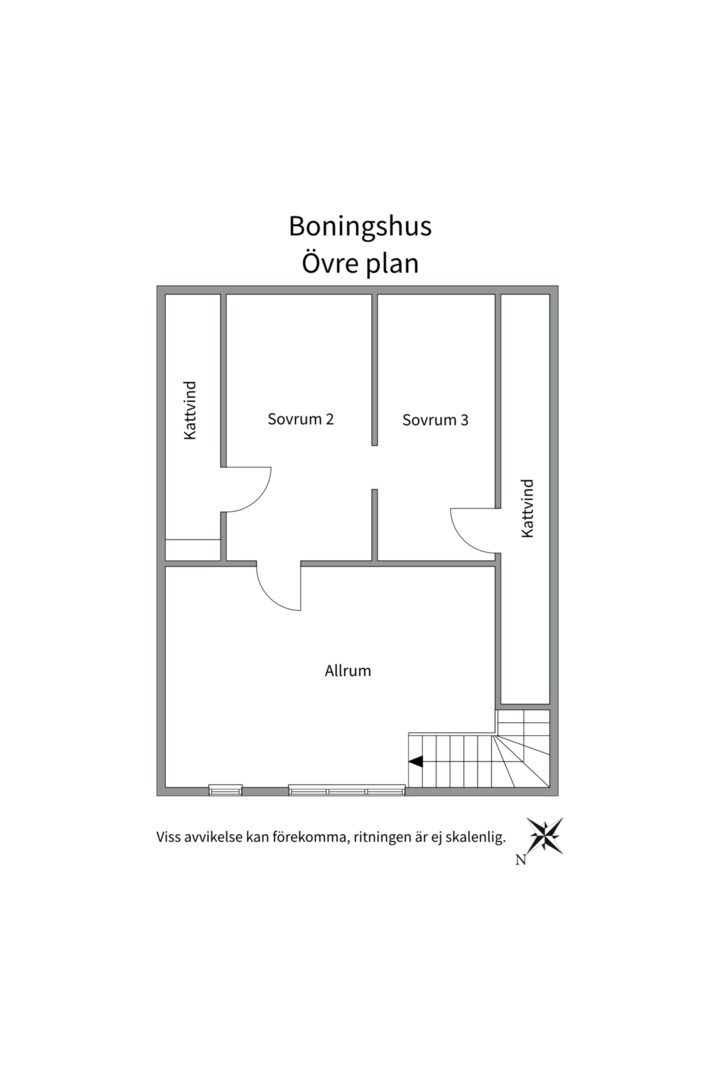 Planlösning från Jumkils-Björnarbo Norrbo 40, Såld i Jumkil, Uppsala