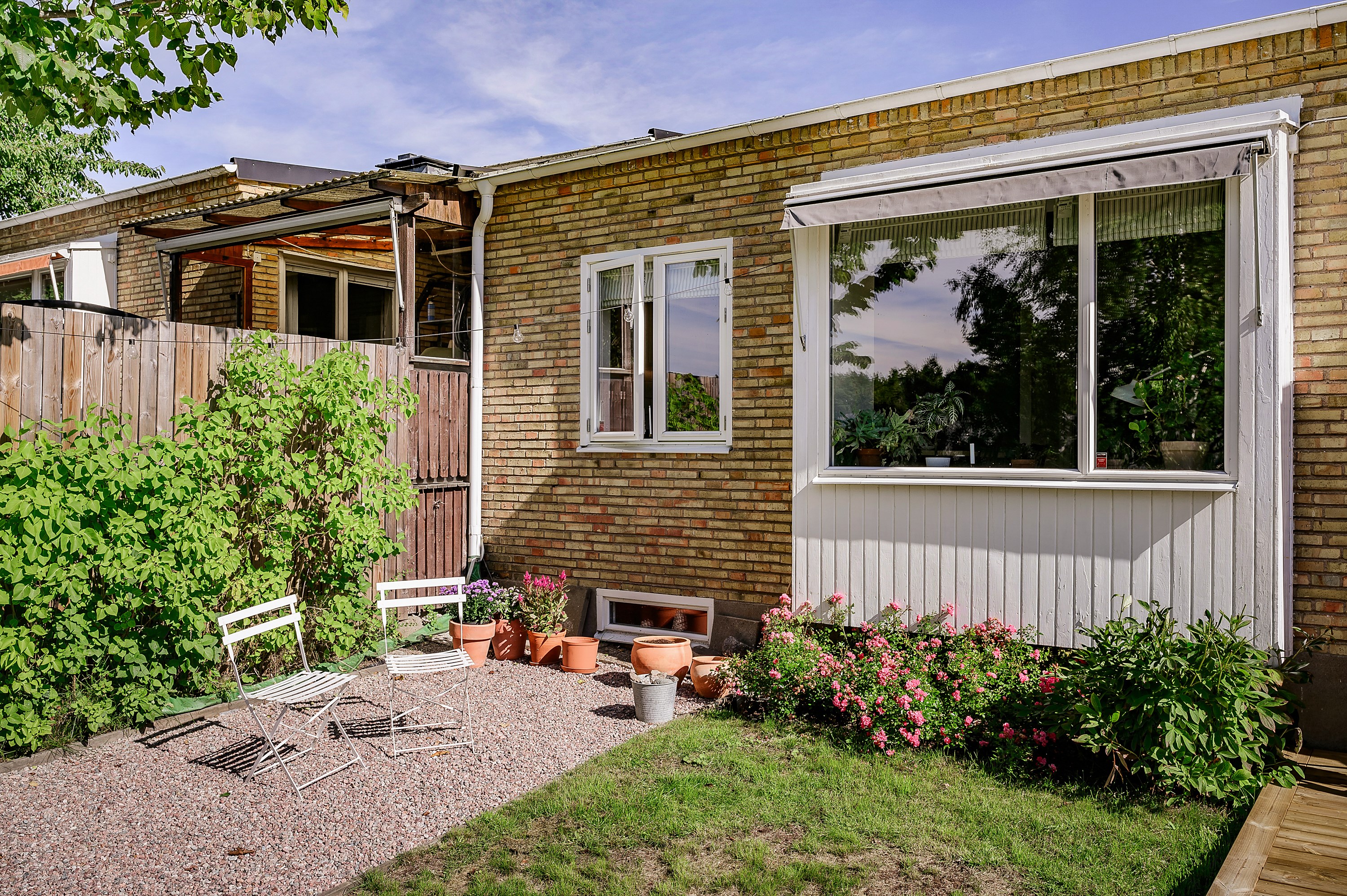 Inspirationsbild på hur vacker trädgården kan bli