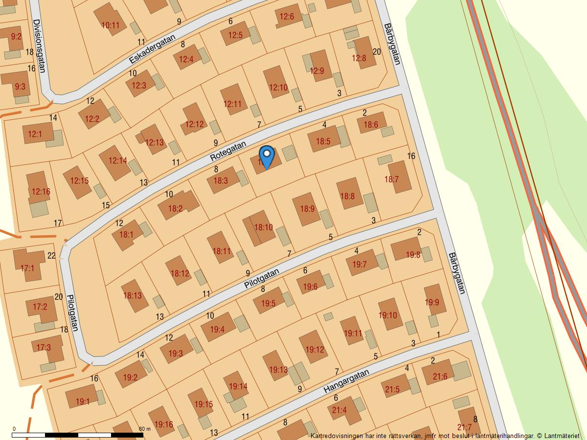 Bostadsbild från Rotegatan 6, Såld i Bärby Hage, Uppsala