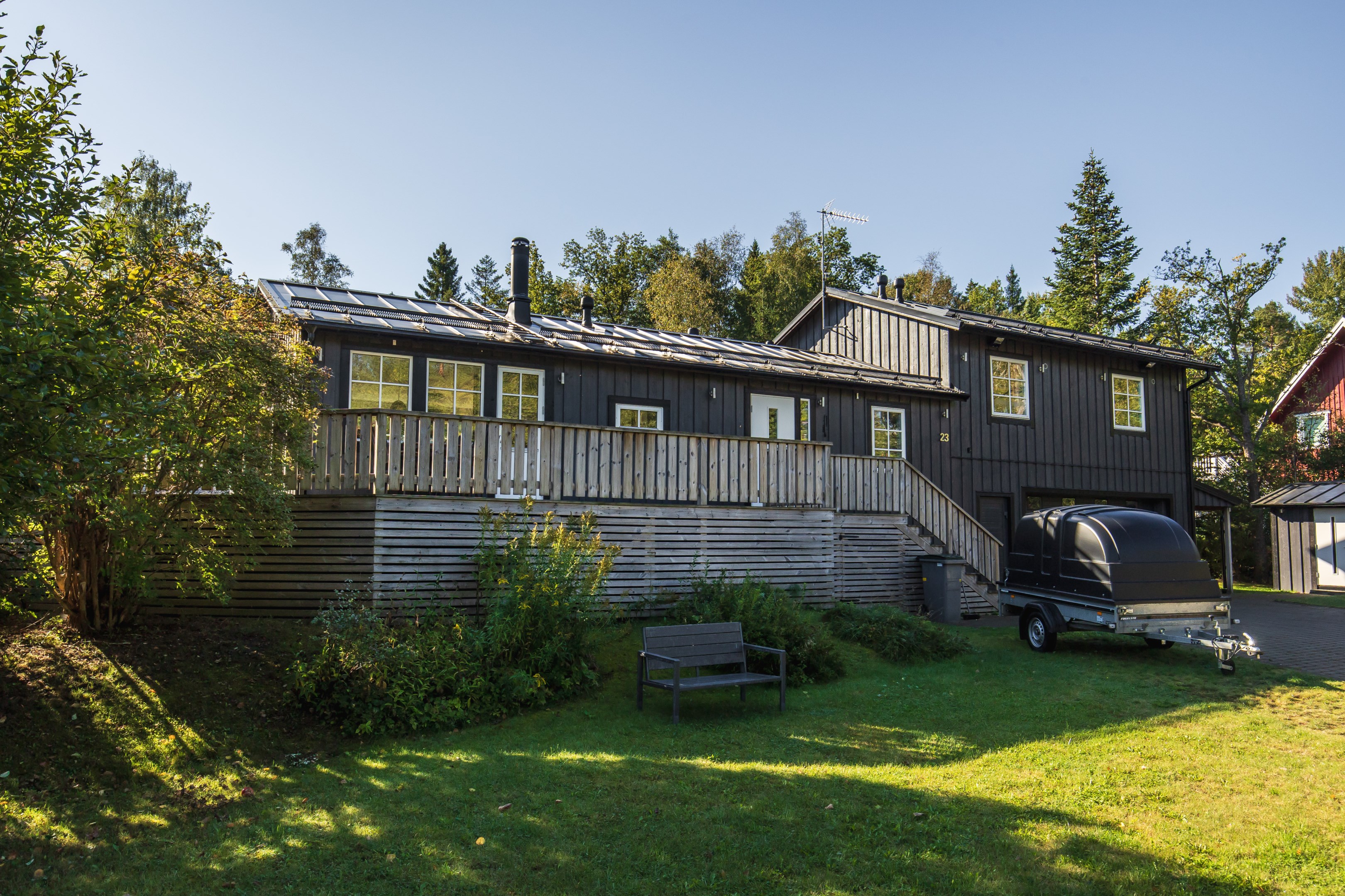 Bostadsbild från Jakthornsvägen 23, Såld i Herrviksnäs, Värmdö