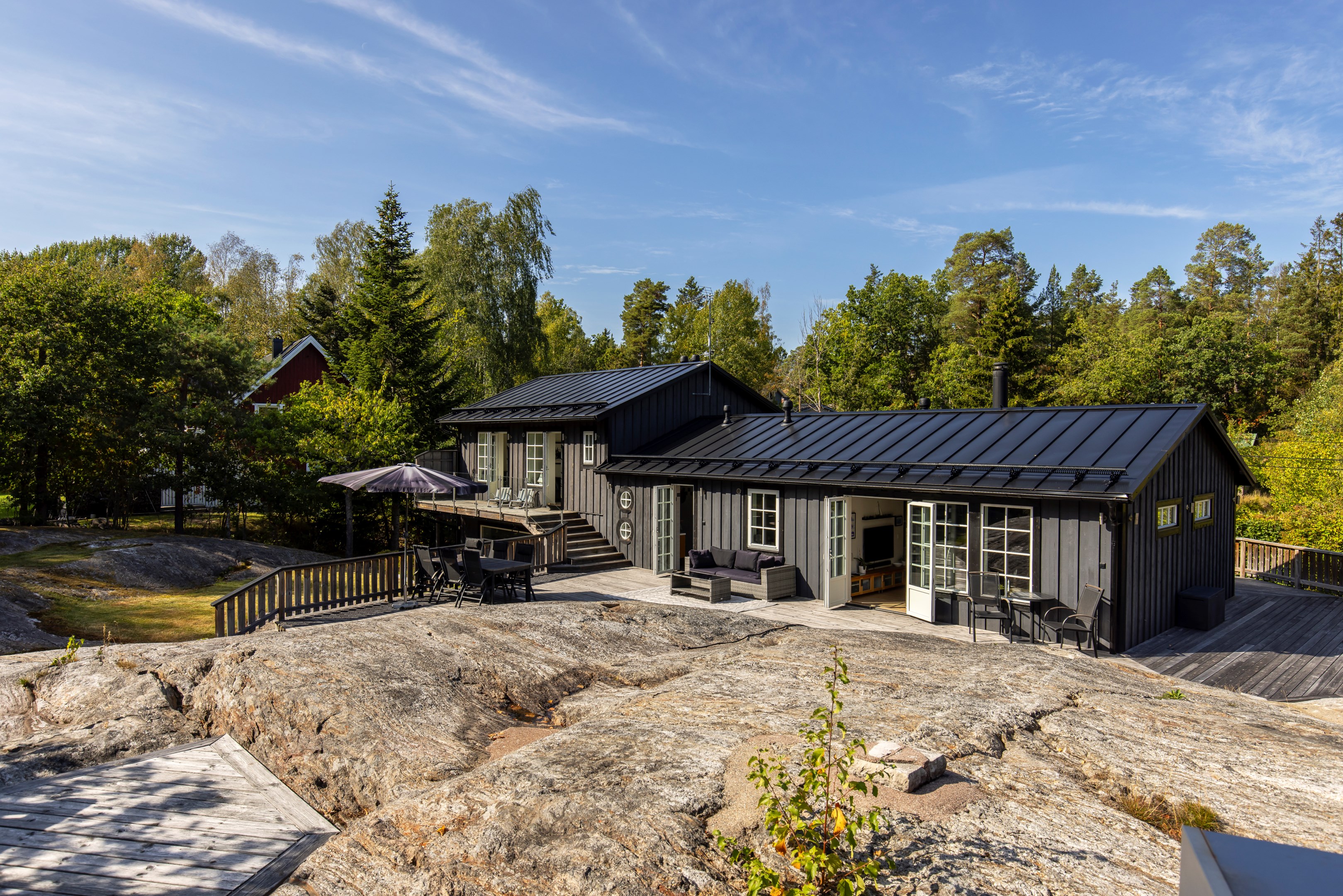 Bostadsbild från Jakthornsvägen 23, Såld i Herrviksnäs, Värmdö