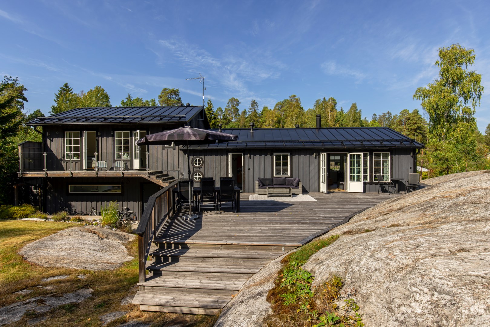 Bostadsbild från Jakthornsvägen 23, Såld i Herrviksnäs, Värmdö