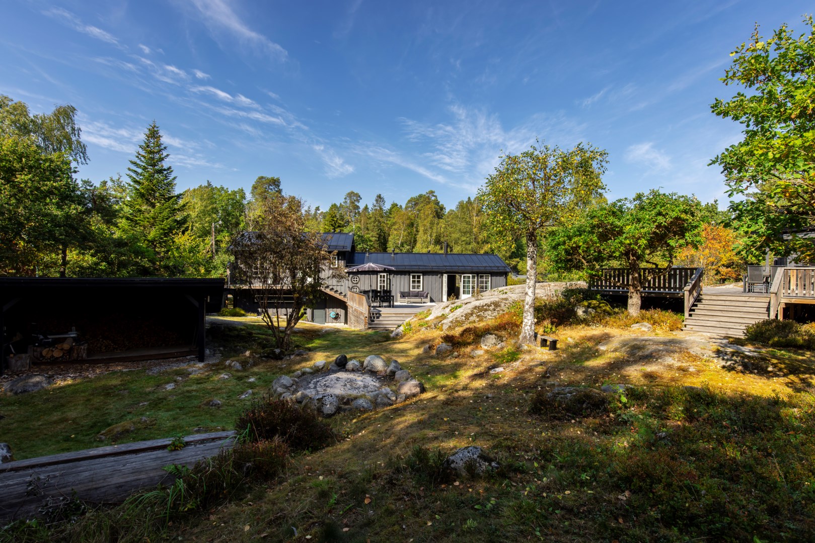 Bostadsbild från Jakthornsvägen 23, Såld i Herrviksnäs, Värmdö