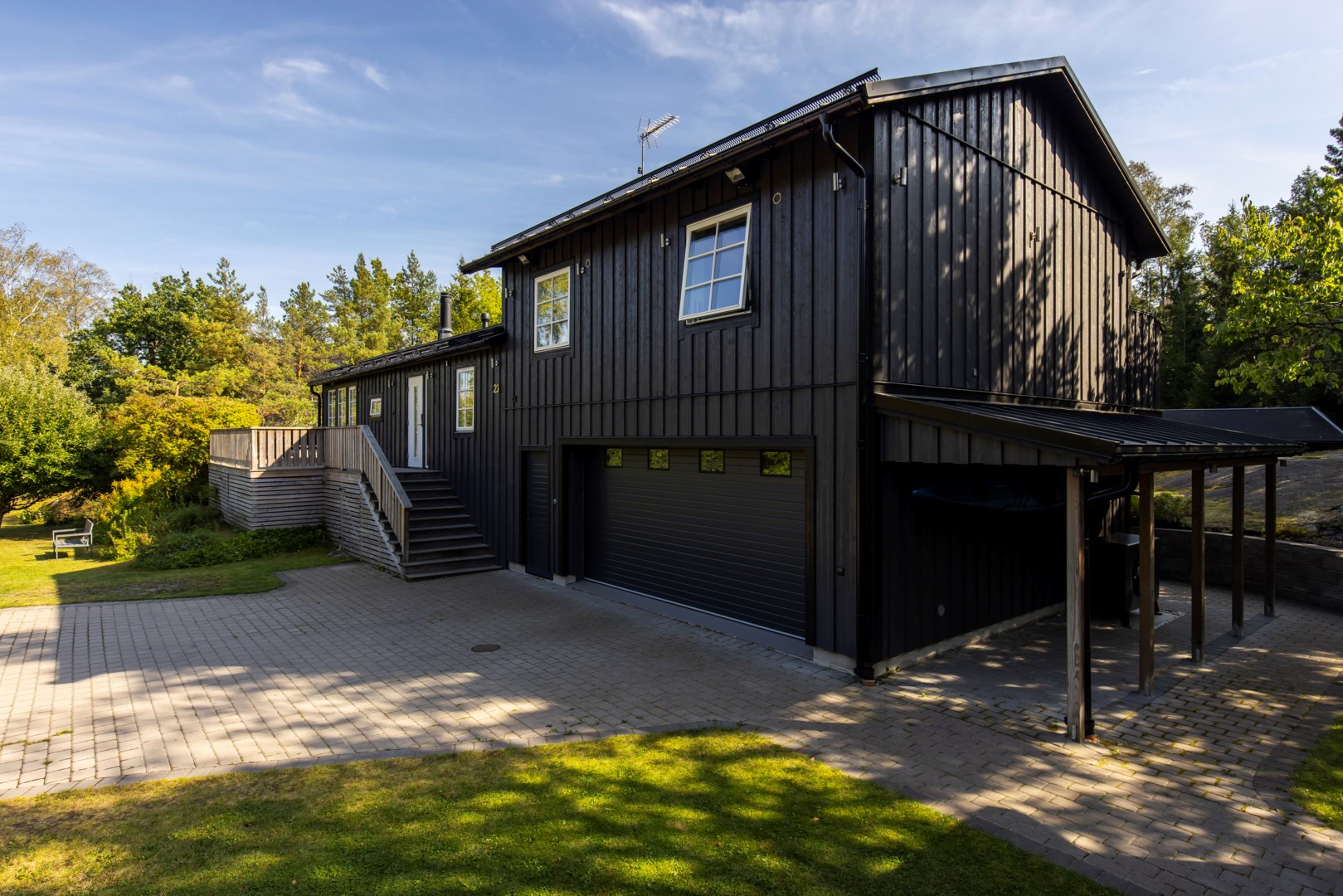 Bostadsbild från Jakthornsvägen 23, Såld i Herrviksnäs, Värmdö