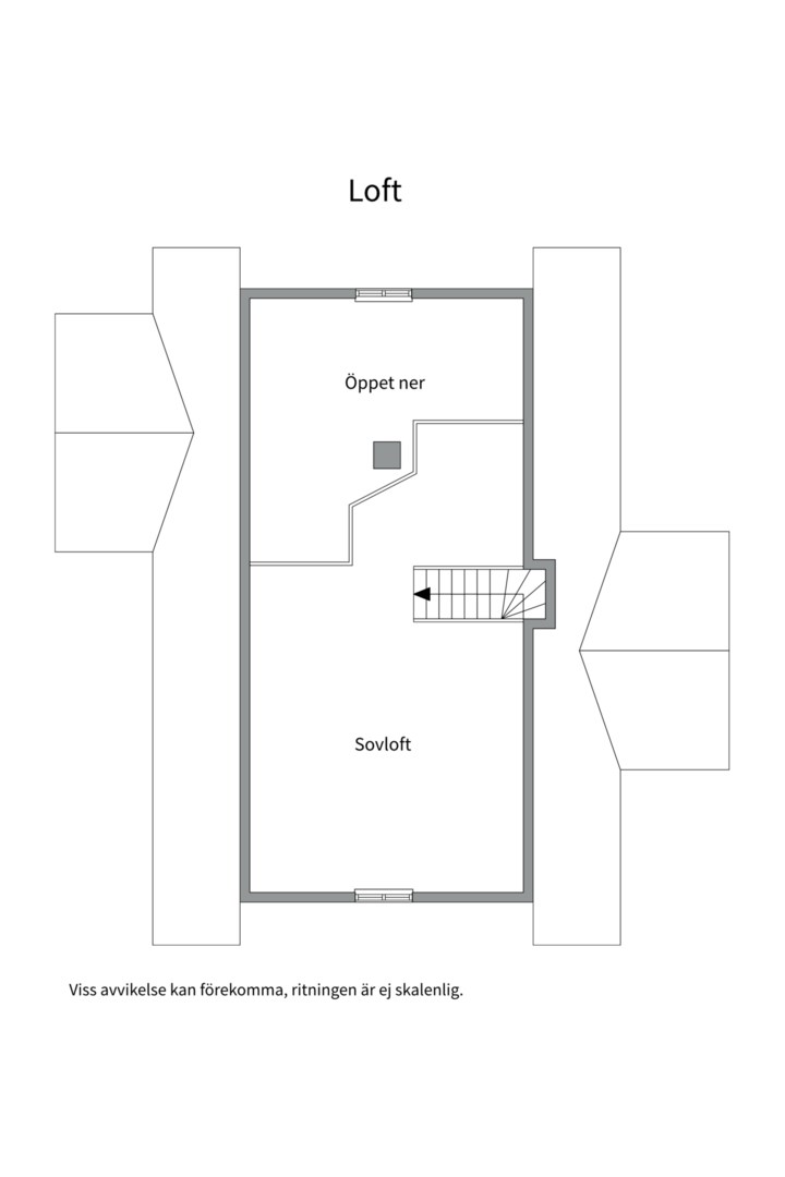Planlösning från Tallstigen 2, Såld i Stavsnäs, Värmdö