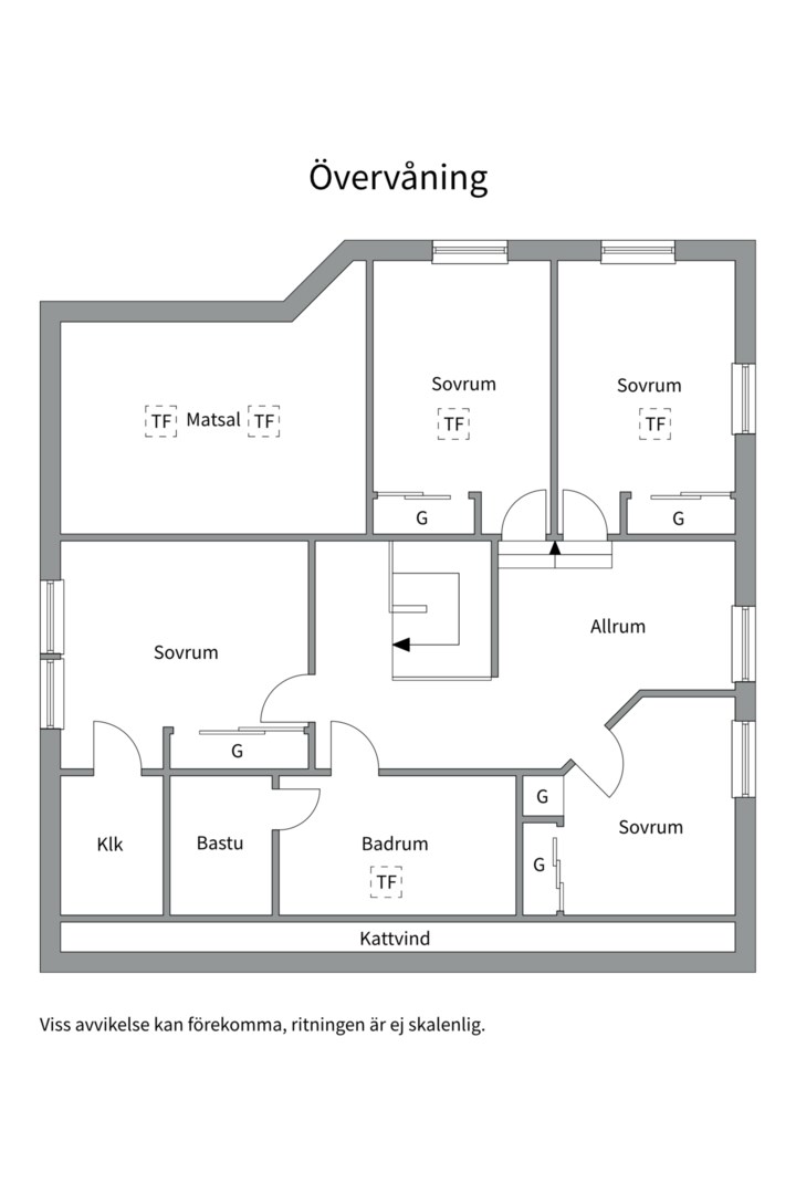 Planlösning från Skurusundsvägen 65, Såld i Skuru, Nacka