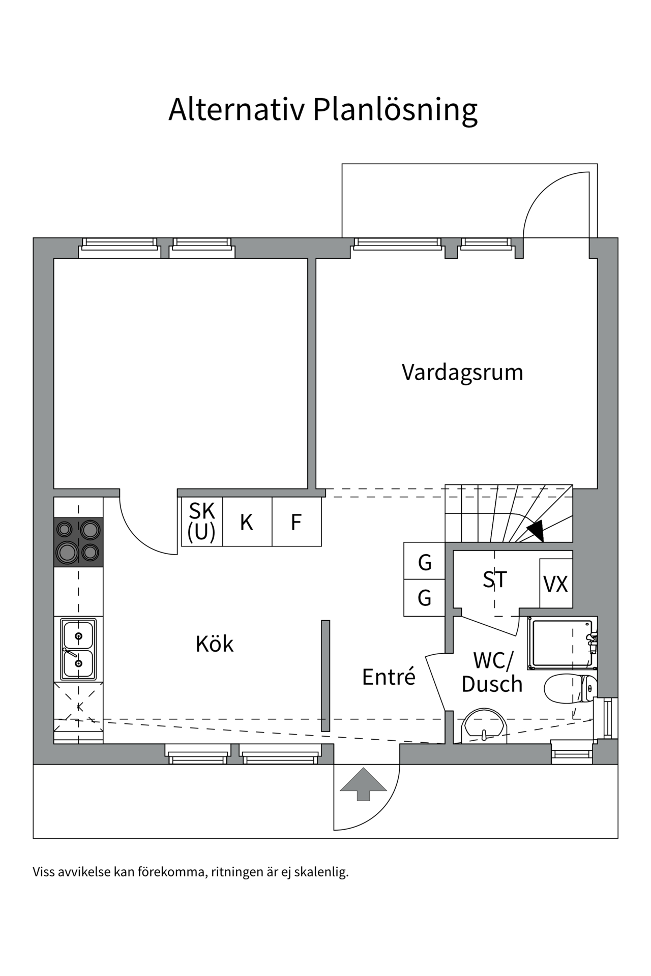 Bostadsbild från Rubinvägen 17, Såld i Herrhagen, Uppsala