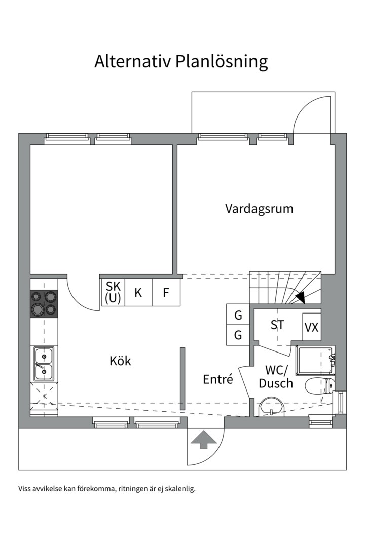 Bostadsbild från Rubinvägen 17, Såld i Herrhagen, Uppsala