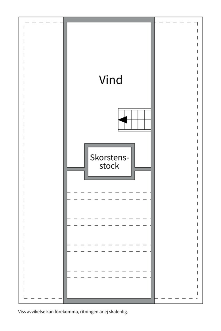 Planlösning från Kvarnbergsvägen 12, Kommande i Hasseludden, Nacka