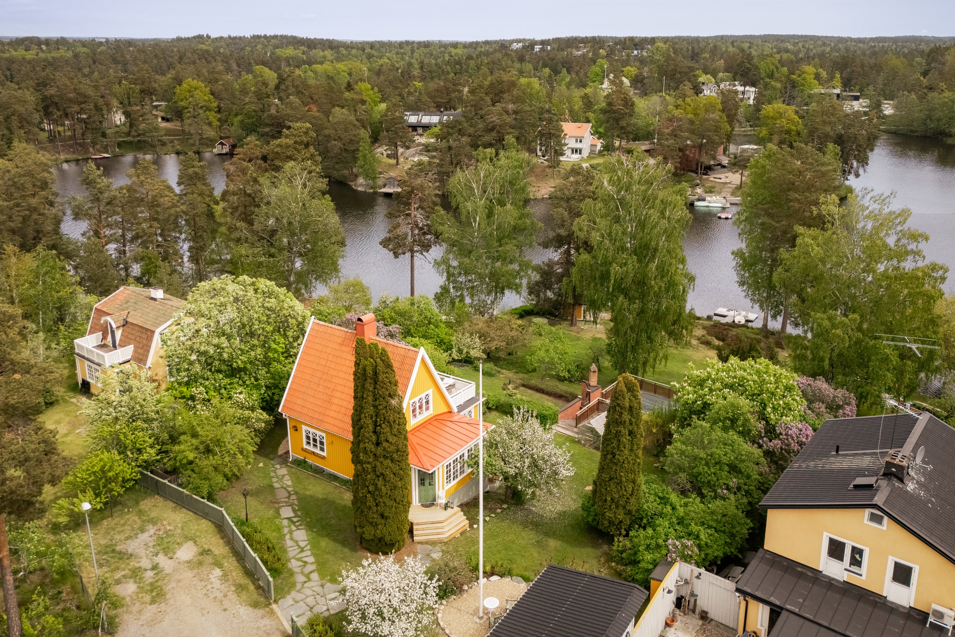 Bostadsbild från Kvarnbergsvägen 12, Kommande i Hasseludden, Nacka