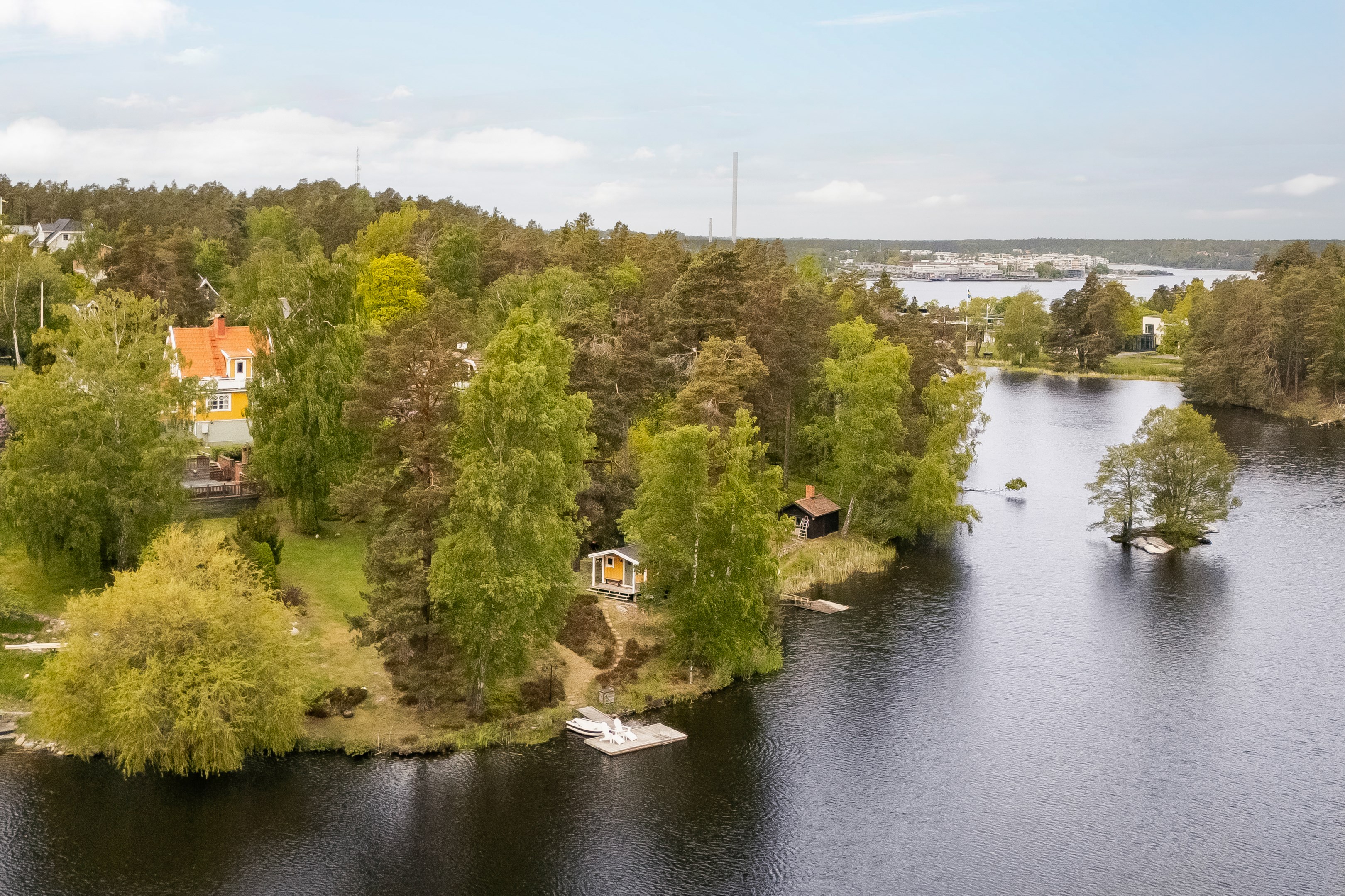 Bostadsbild från Kvarnbergsvägen 12, Kommande i Hasseludden, Nacka