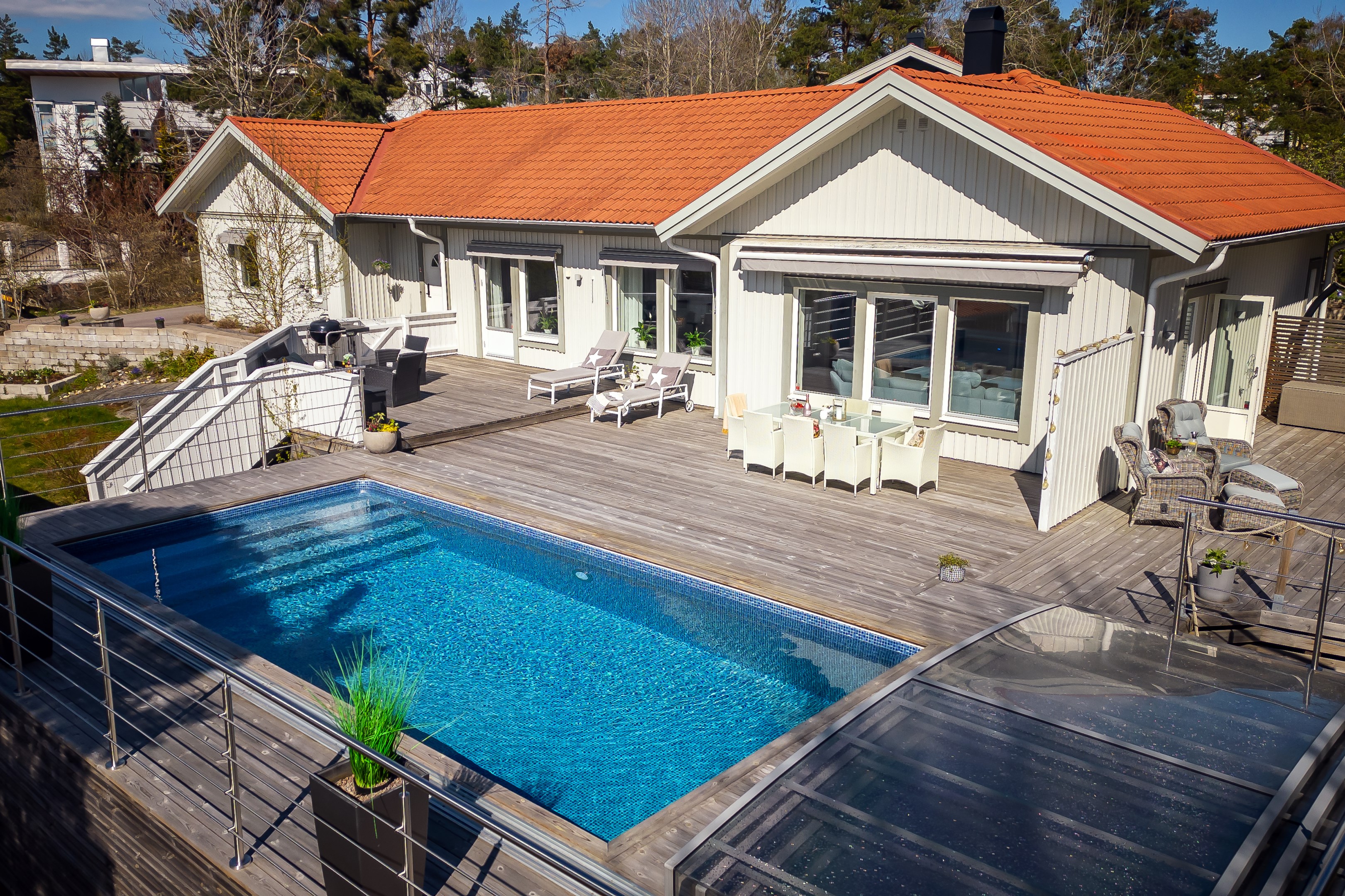 Bostadsbild från Prästbergsvägen 10, Såld i Lilla Björknäs, Nacka