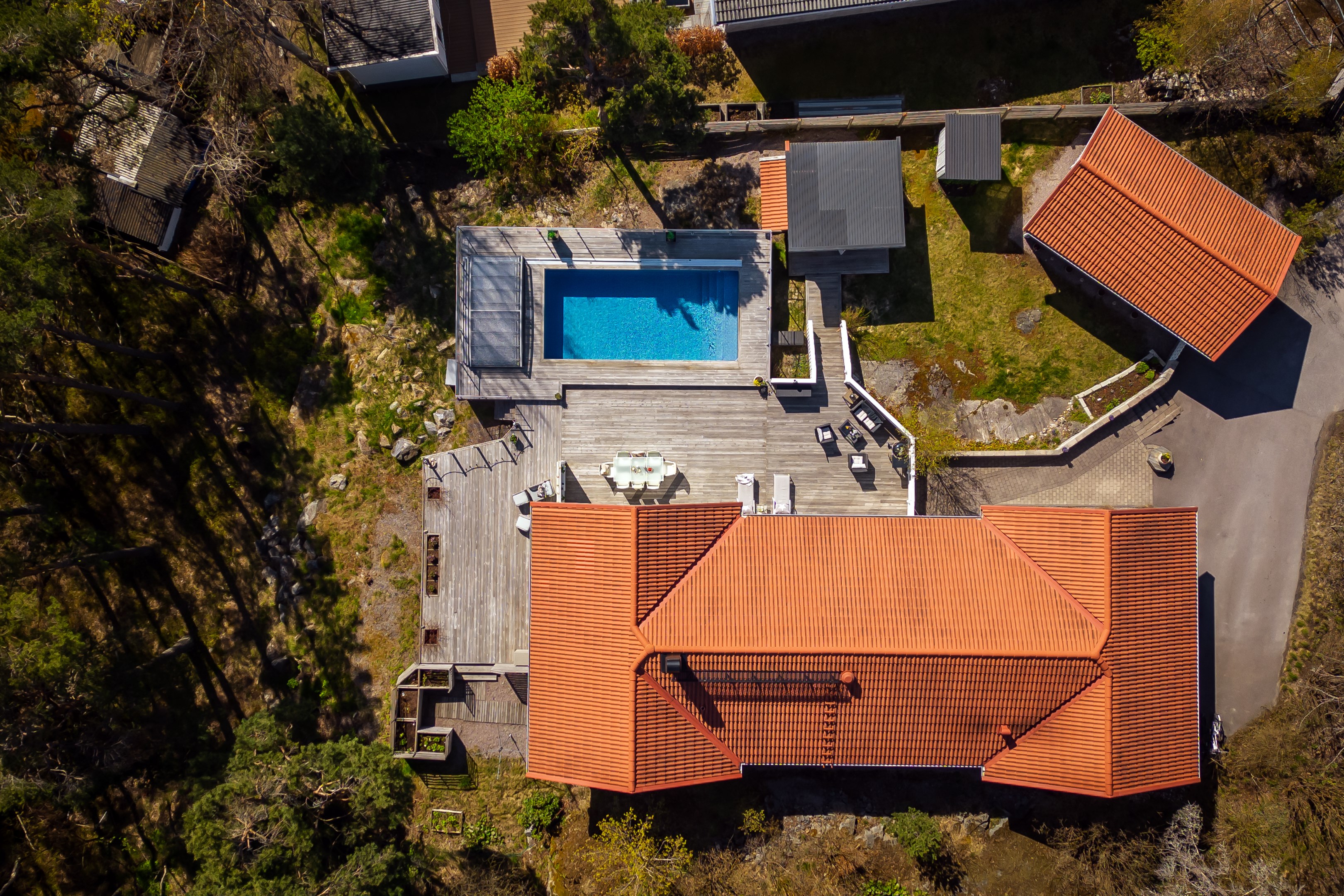 Bostadsbild från Prästbergsvägen 10, Såld i Lilla Björknäs, Nacka