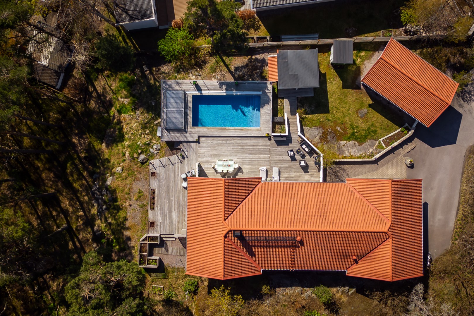 Bostadsbild från Prästbergsvägen 10, Såld i Lilla Björknäs, Nacka