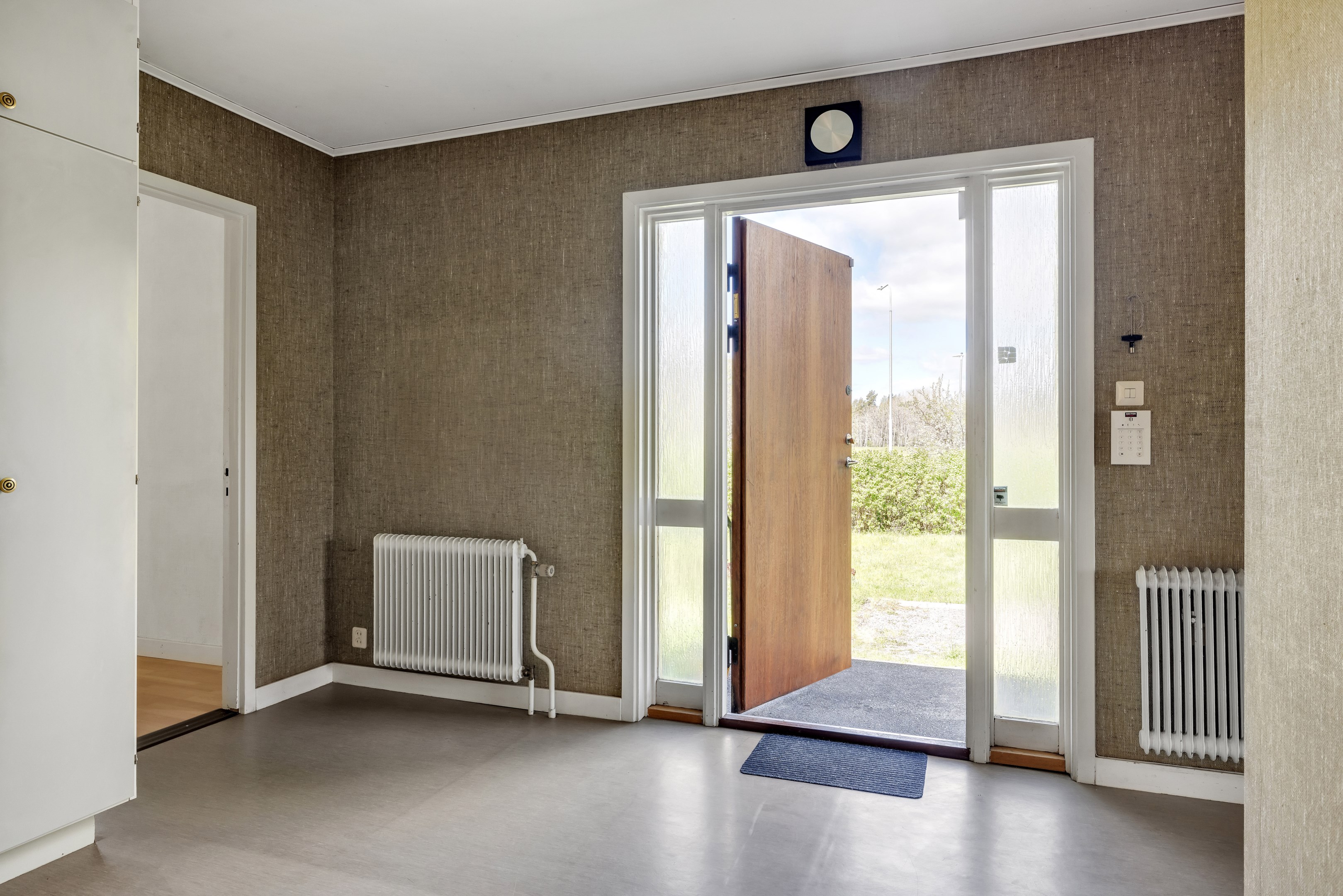 Bostadsbild från Nordhemsvägen 1, Kommande i Norra Gottsunda Villaområde, Uppsala