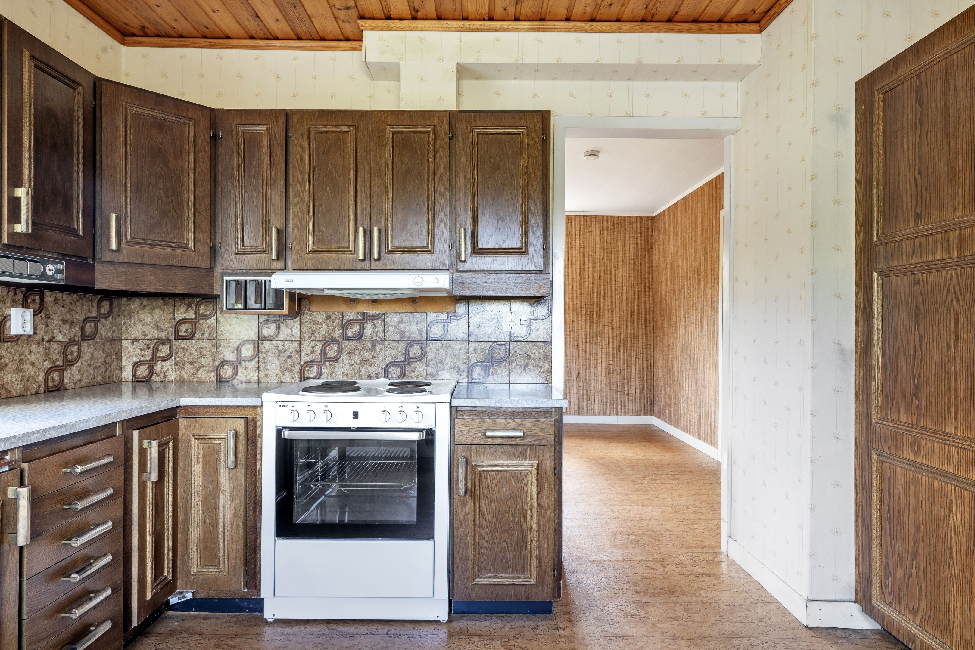 Bostadsbild från Nordhemsvägen 1, Kommande i Norra Gottsunda Villaområde, Uppsala