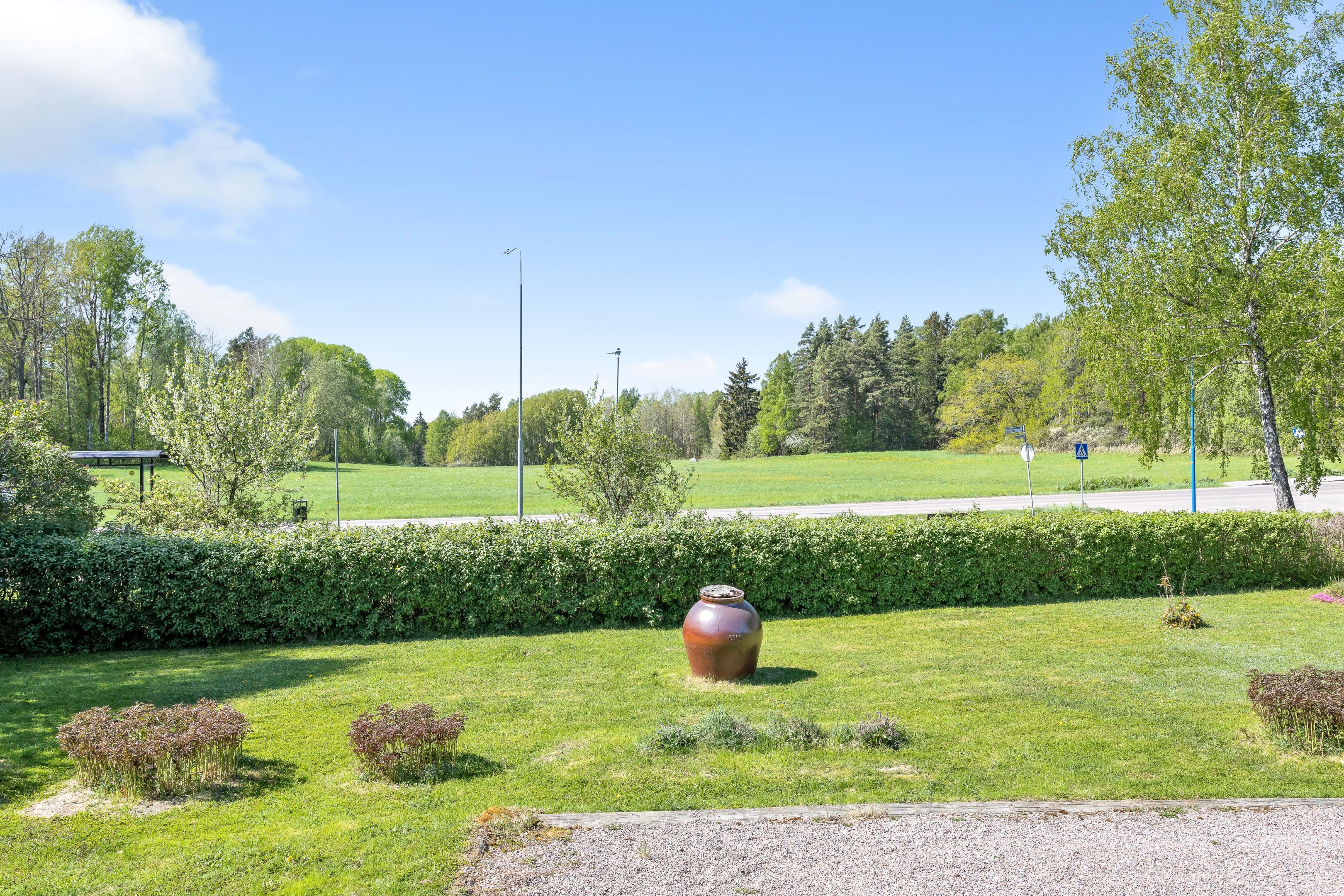 Bostadsbild från Nordhemsvägen 1, Kommande i Norra Gottsunda Villaområde, Uppsala