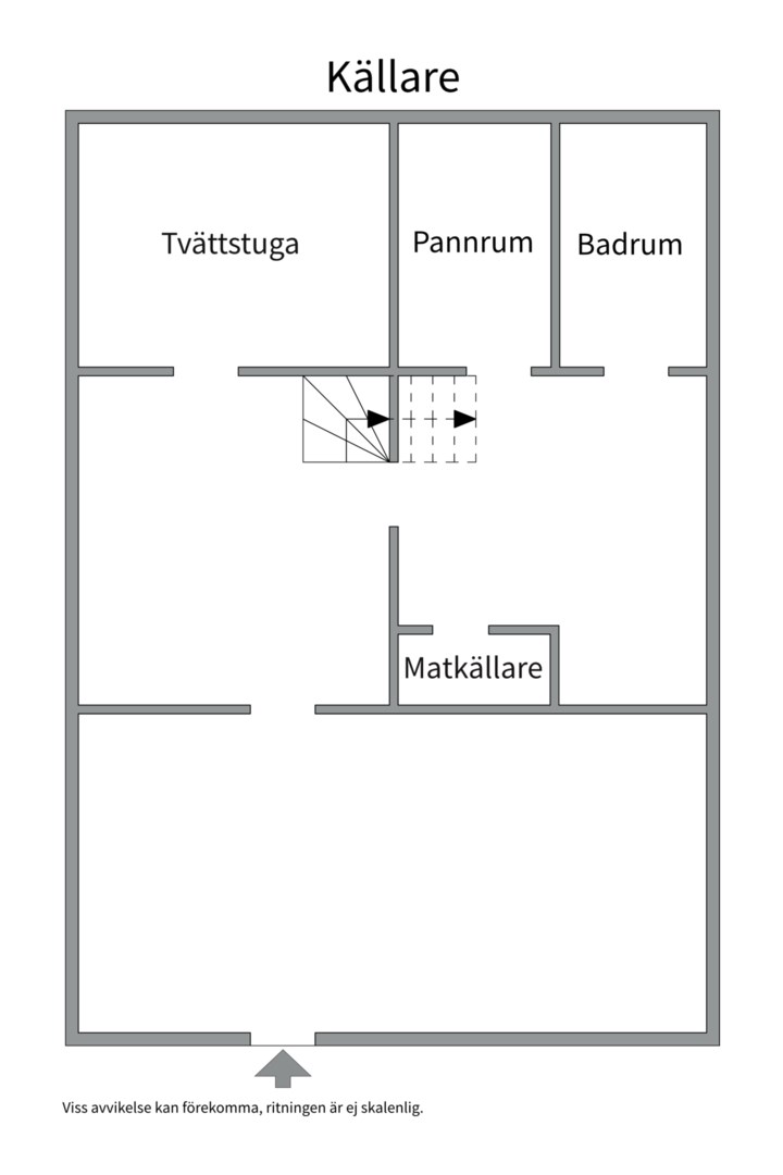 Planlösning från Nordhemsvägen 1, Till salu i Norra Gottsunda Villaområde, Uppsala