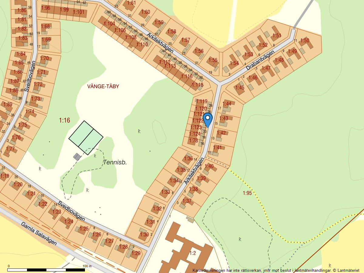 Bostadsbild från Arkitektvägen 22, Såld i Vänge, Uppsala