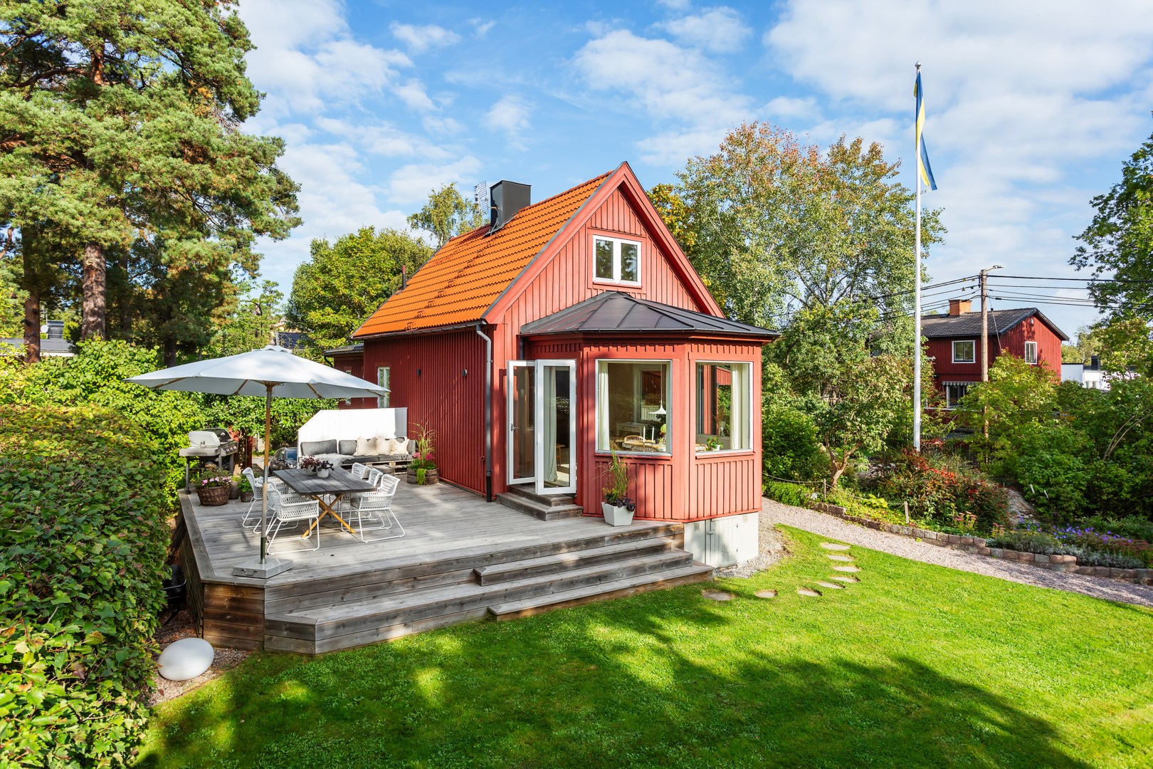 Bostadsbild från Mercuriusvägen 5, Såld i Björknäs, Nacka