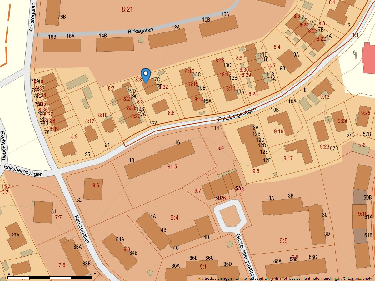 Bostadsbild från Eriksbergsvägen 17C, Såld i Sommarro, Uppsala