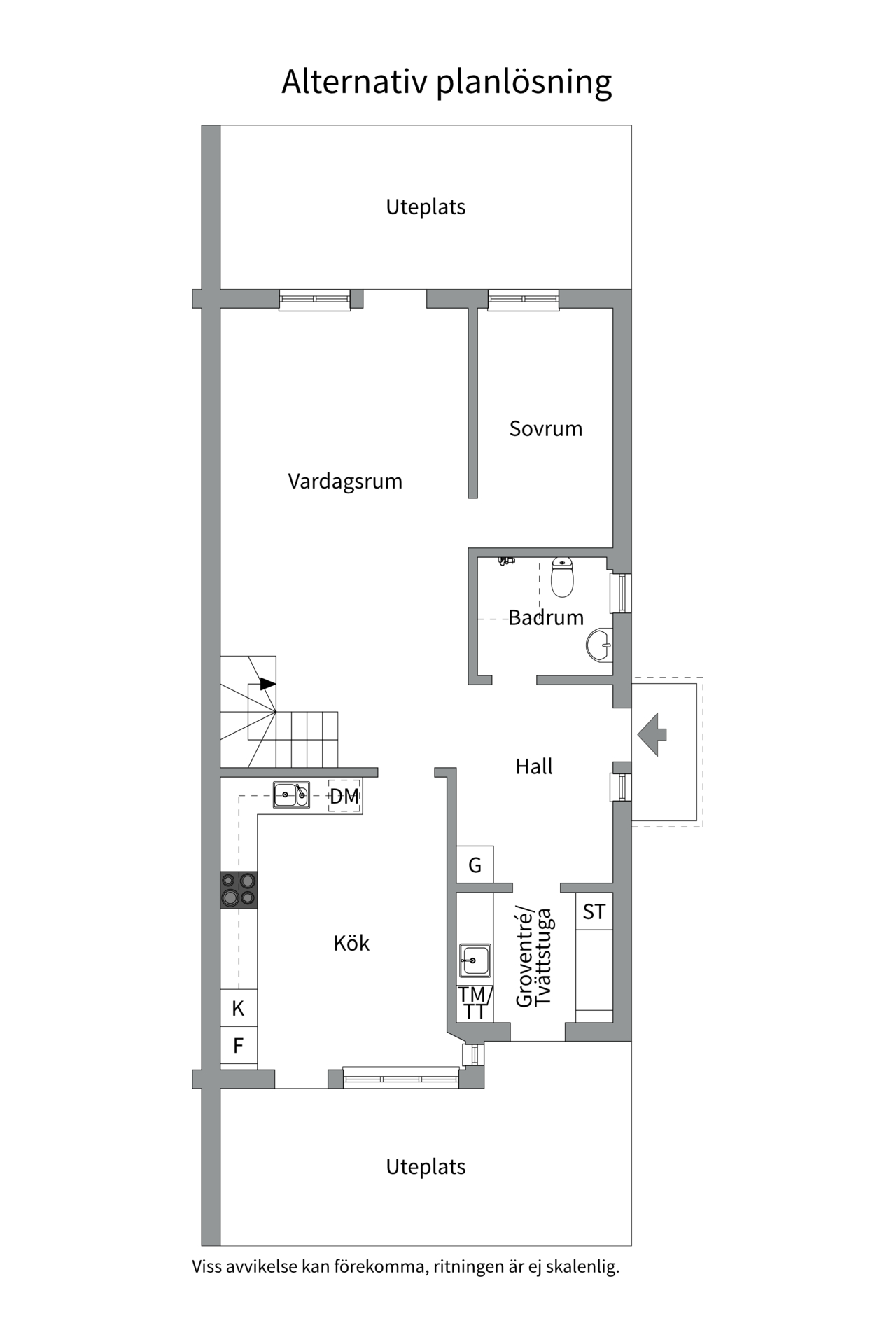 Bostadsbild från Stenhagsvägen 106, Såld i Stenhagen, Uppsala