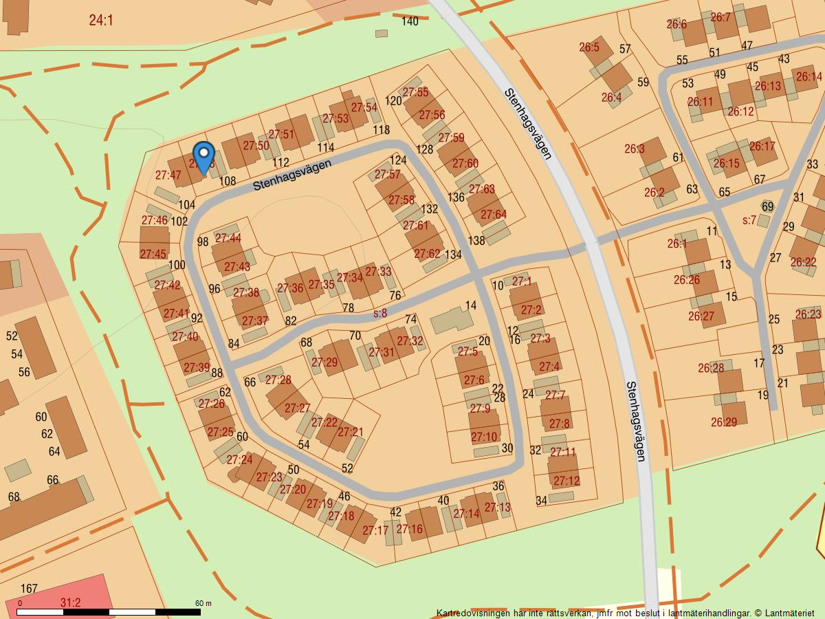 Bostadsbild från Stenhagsvägen 106, Såld i Stenhagen, Uppsala