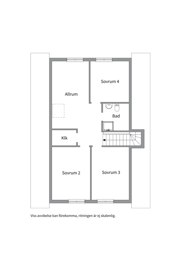 Planlösning från Heimers väg 7, Såld i Irsta, Västerås