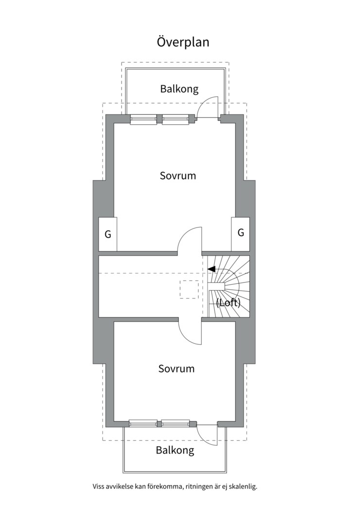 Planlösning från Sandholmsvägen 15, Till salu i Östra Orminge, Nacka