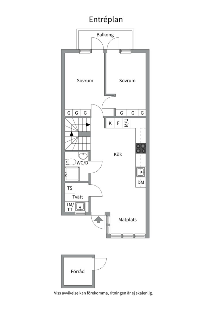 Planlösning från Norrholmsvägen 74, Såld i Östra Orminge, Nacka