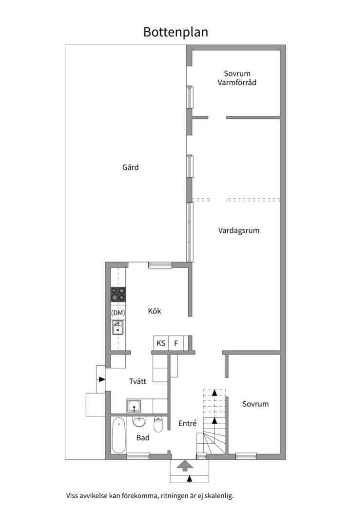 Planlösning från Bergandsgatan 3, Såld i Fågelhöjden - Saltsjöbaden, Nacka