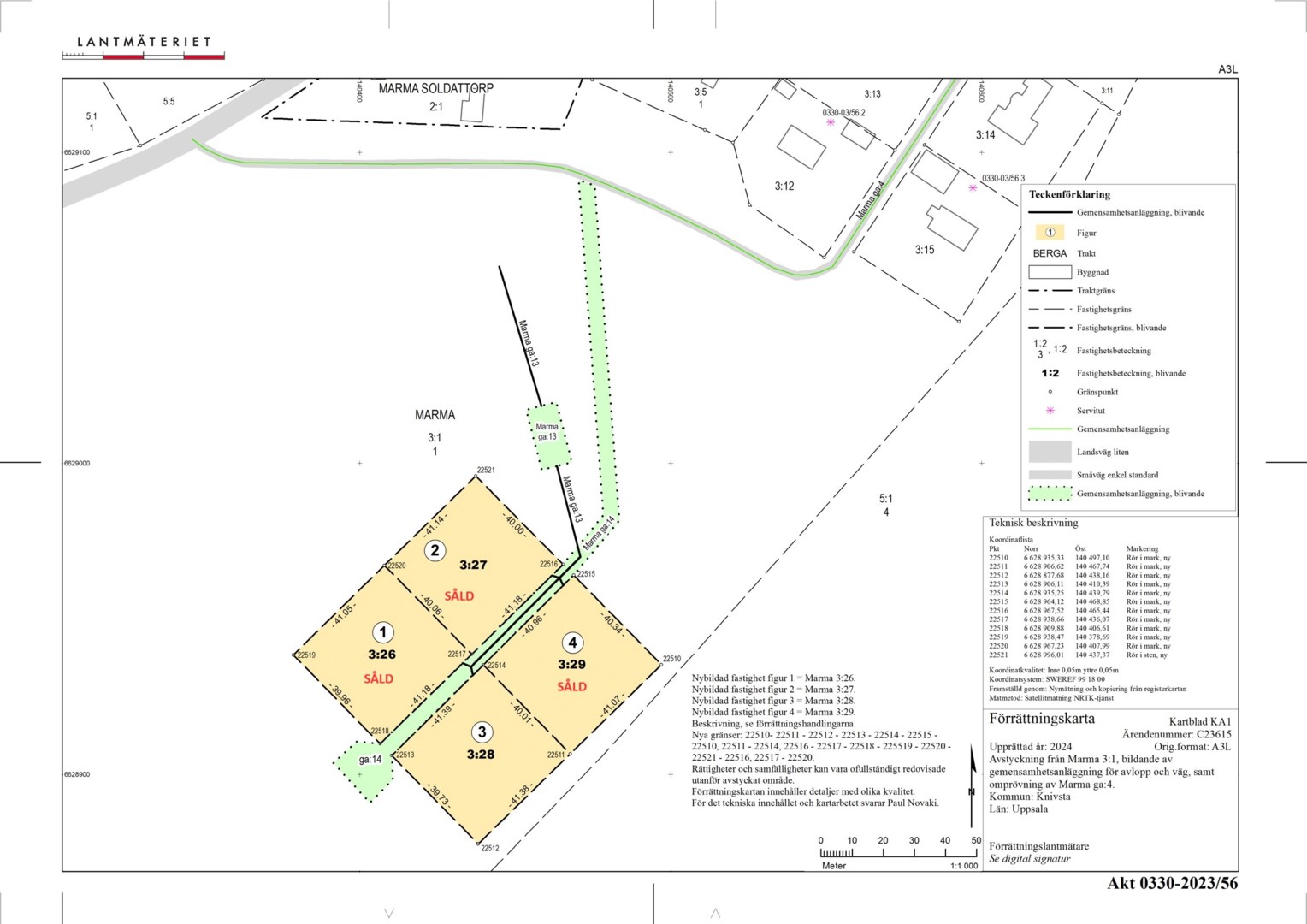 Bostadsbild från Lagga Marma, Till salu i Lagga, Knivsta