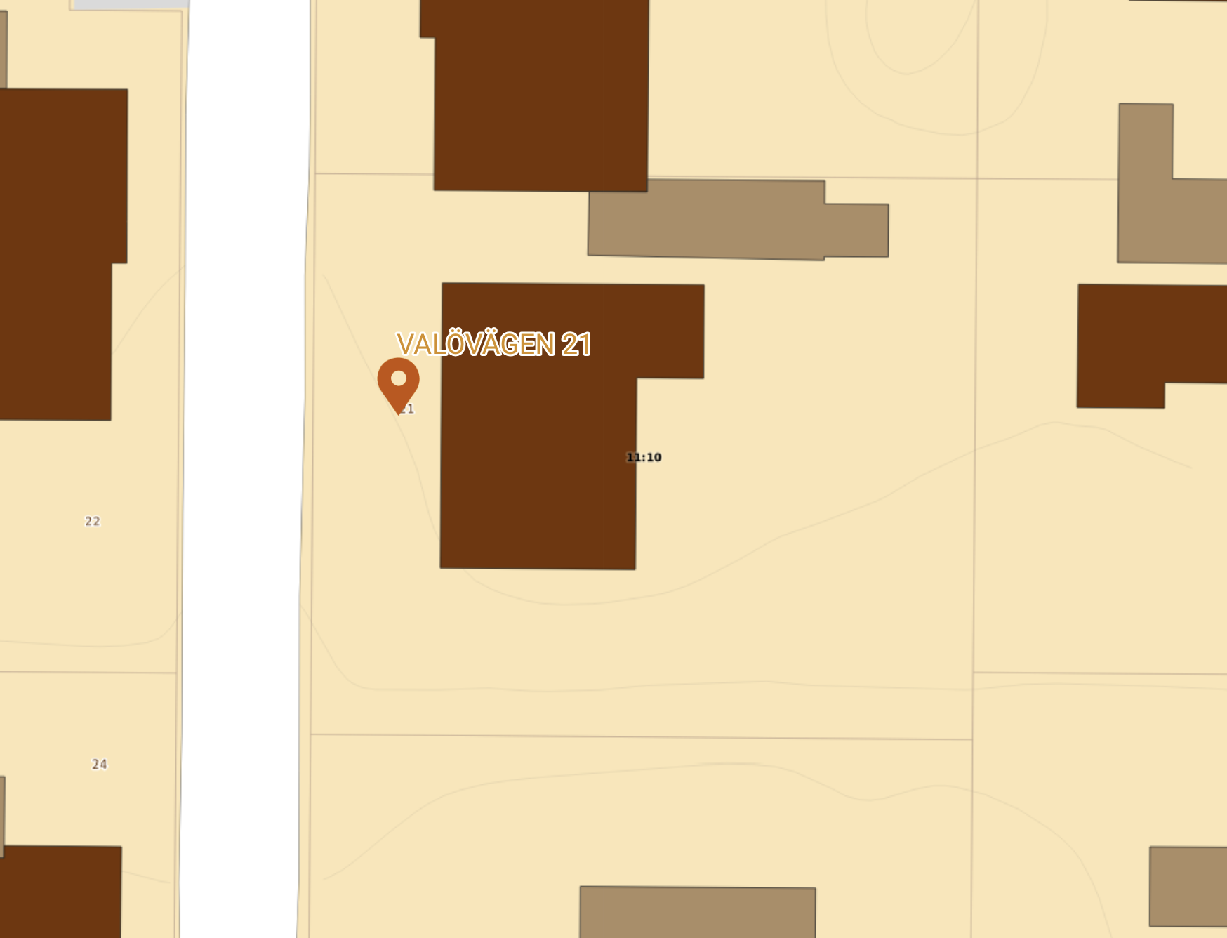 Bostadsbild från Valövägen 21, Såld i Krokhöjden, Nacka