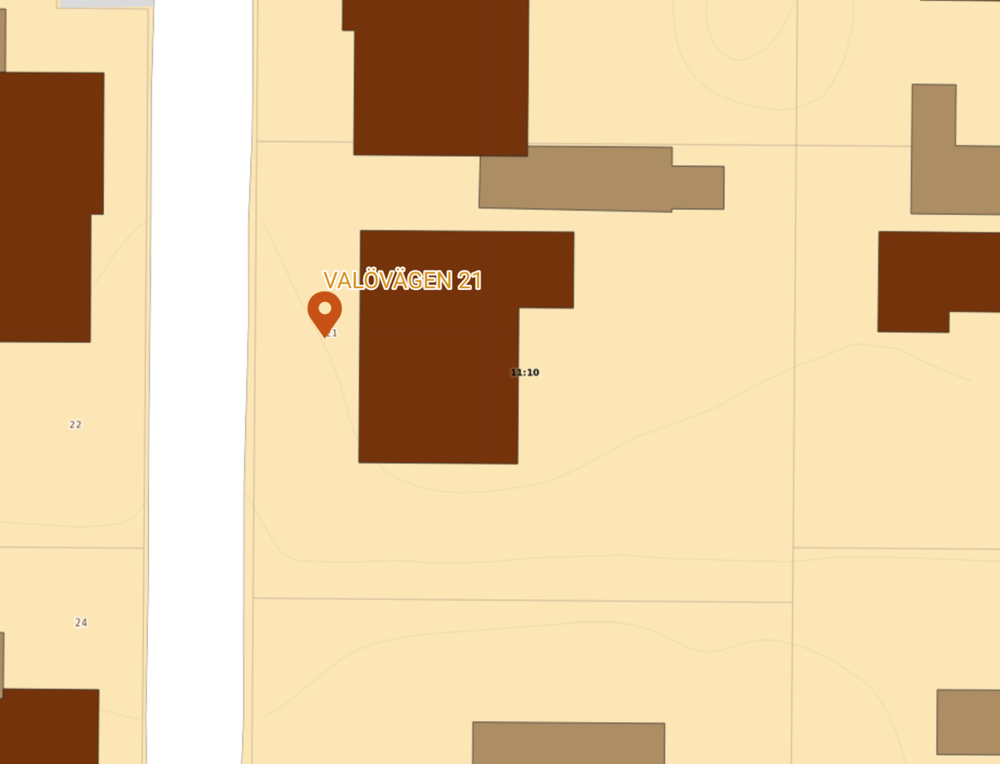 Bostadsbild från Valövägen 21, Såld i Krokhöjden, Nacka