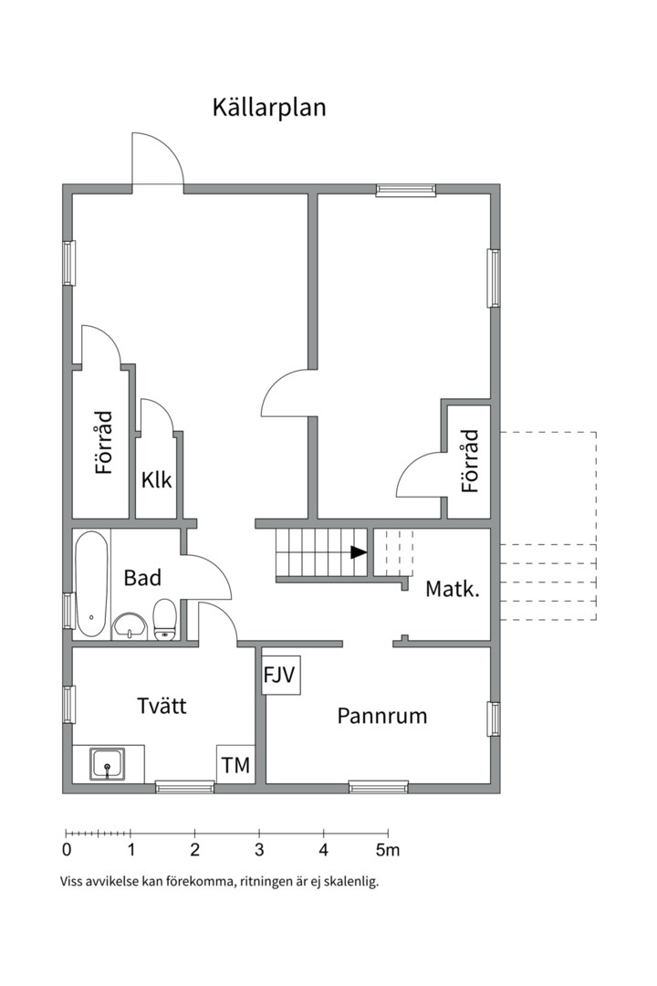 Planlösning från Läbygatan 8, Såld i Kungsgärdet, Uppsala