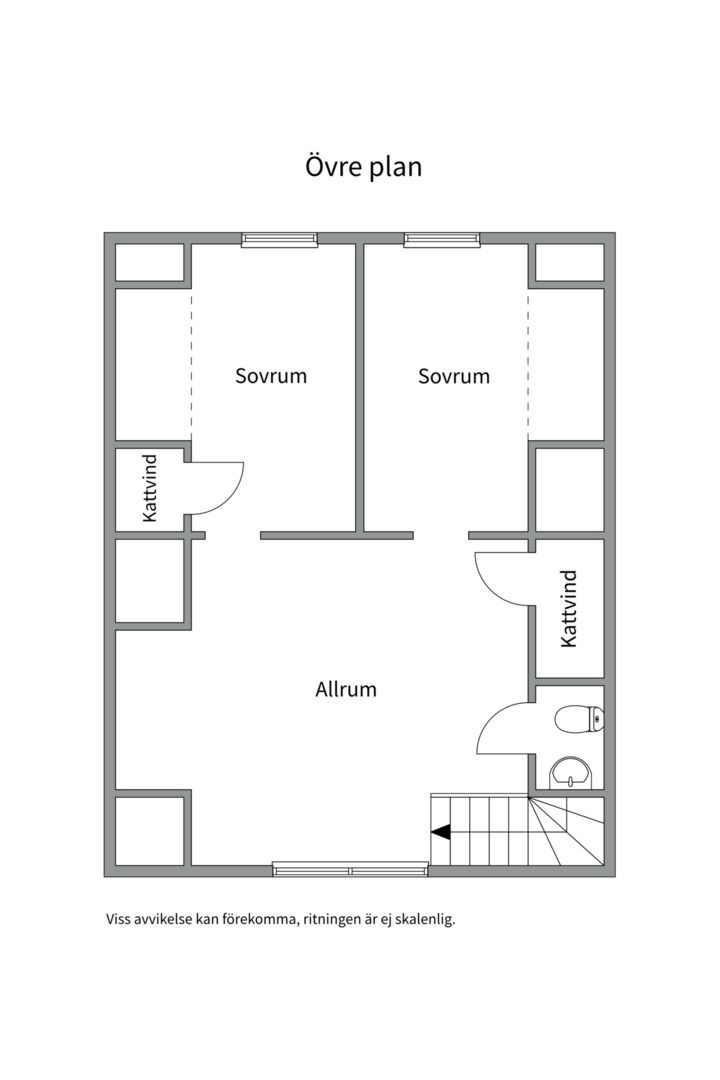 Planlösning från Åsvägen 4, Såld i Gustavsberg - Tallåsen, Hästhagen, Värmdö