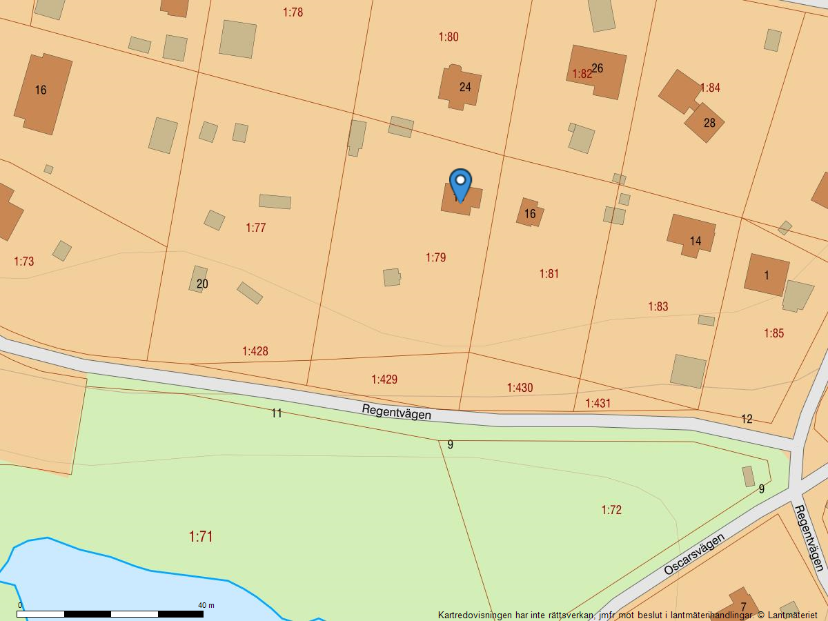 Bostadsbild från Regentvägen 18, Såld i Kummelnäs, Nacka