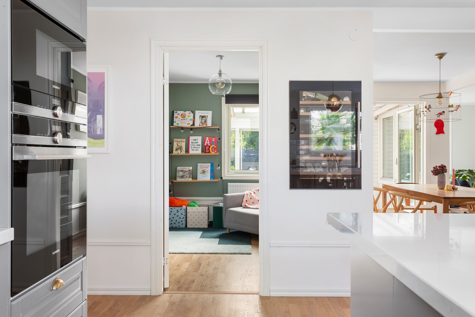 Bostadsbild från Kalvövägen 24, Såld i Krokhöjden, Nacka