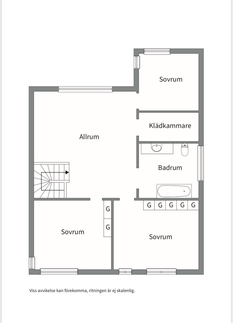 Planlösning från Kvarndammsringen 53, Såld i Charlottendal, Värmdö