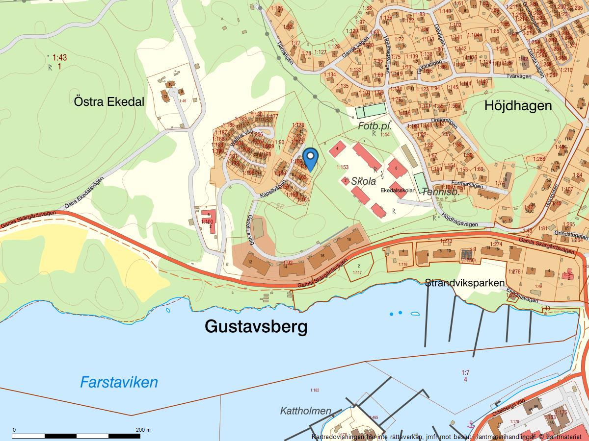 Bostadsbild från Kapellvägen 24, Såld i Östra Ekedal, Värmdö