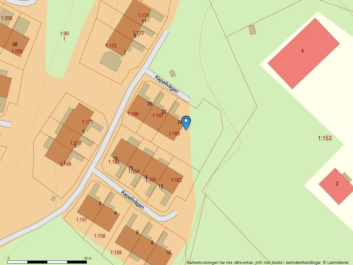 Bostadsbild från Kapellvägen 24, Såld i Östra Ekedal, Värmdö