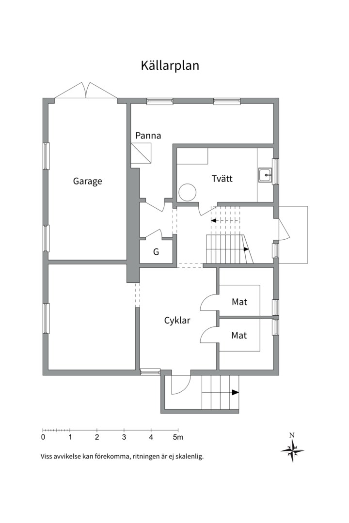 Planlösning från Hällbygatan 6, Såld i Luthagen, Uppsala