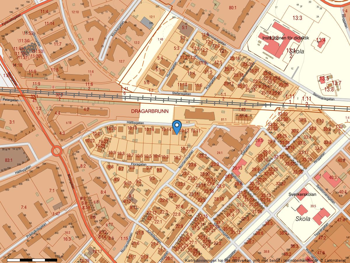 Bostadsbild från Hällbygatan 6, Såld i Luthagen, Uppsala